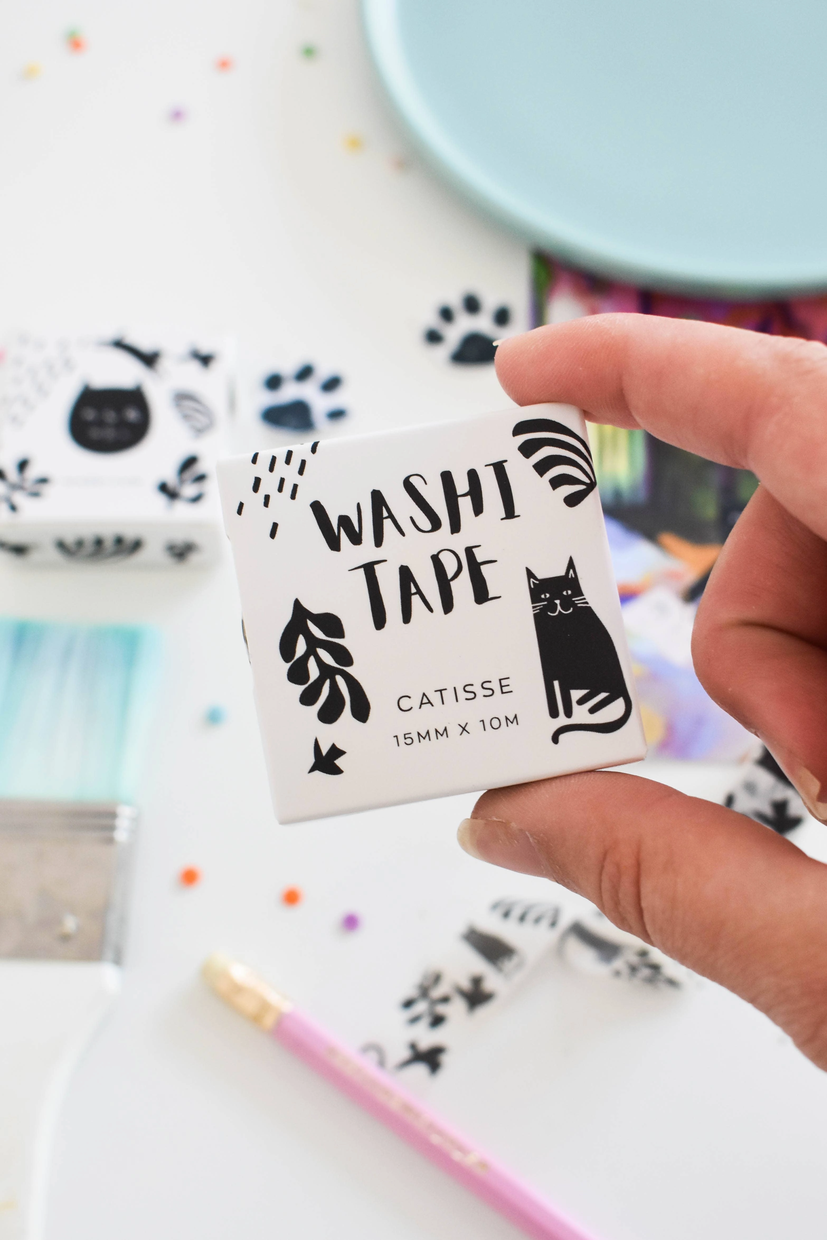Catisse Cat Washi Tape thin