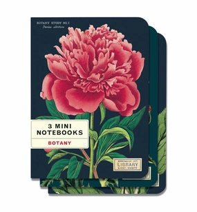 Cavallini & Co. Botany Mini Notebook Set adjustable shockproof