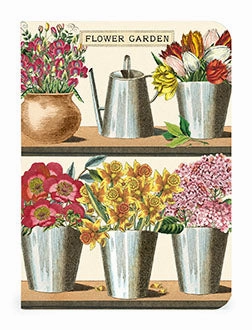 alloy set Cavallini & Co. Gardening Mini Notebook Set