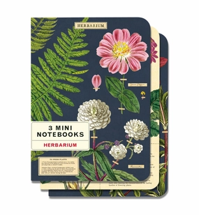 ergonomic everyday Cavallini & Co. Herbarium Mini Notebook Set