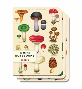tiny Cavallini & Co. Le Jardin Mini Notebook Set
