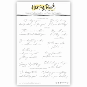 Celebrating You - X6 Stamp Set special