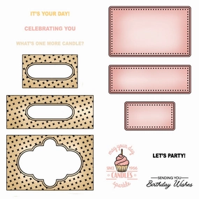 Celebration Vgcb Add-On - 6X8 Stamp Set recycled adjustable