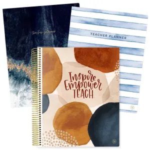 Undated Teacher Planner - Interchangeable Cover tall