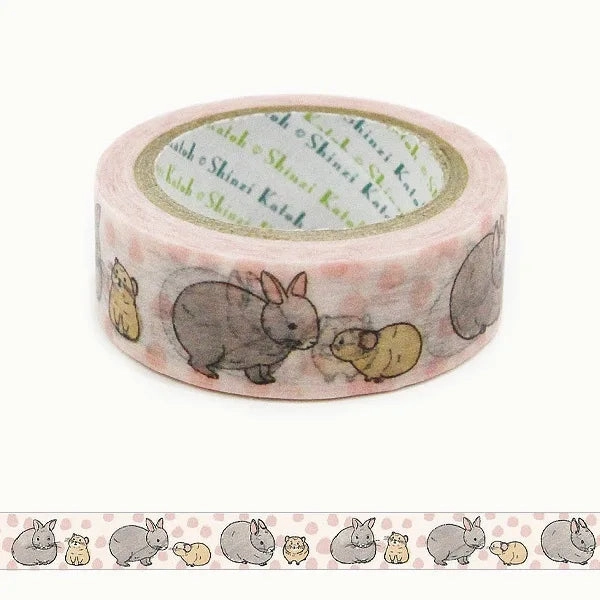 trusted Bunny & Pika Washi Tape