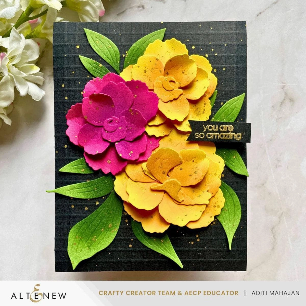 bundle Craft-A-Flower: Carnation Layering Die Set