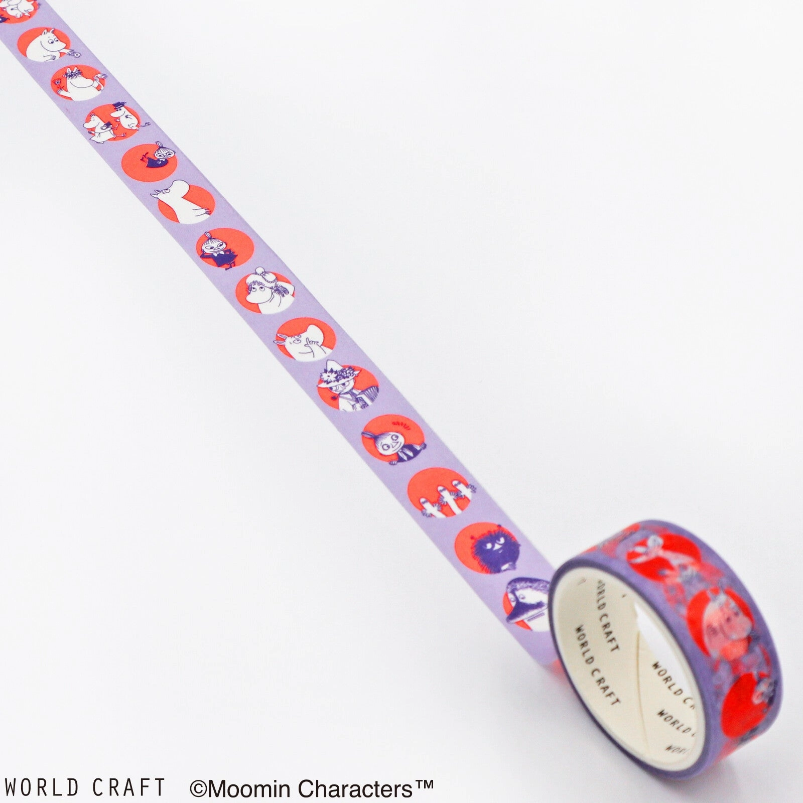 Moomin Washi Tape Purple single