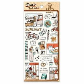 Snap The Day Sticker Sheet - Going Out valuable locking
