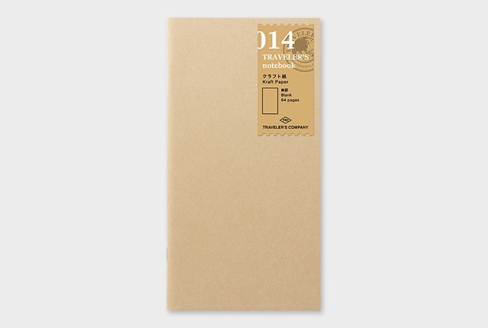 alloy Traveler'S Notebook Refill-Regular Size- Kraft Paper Notebook