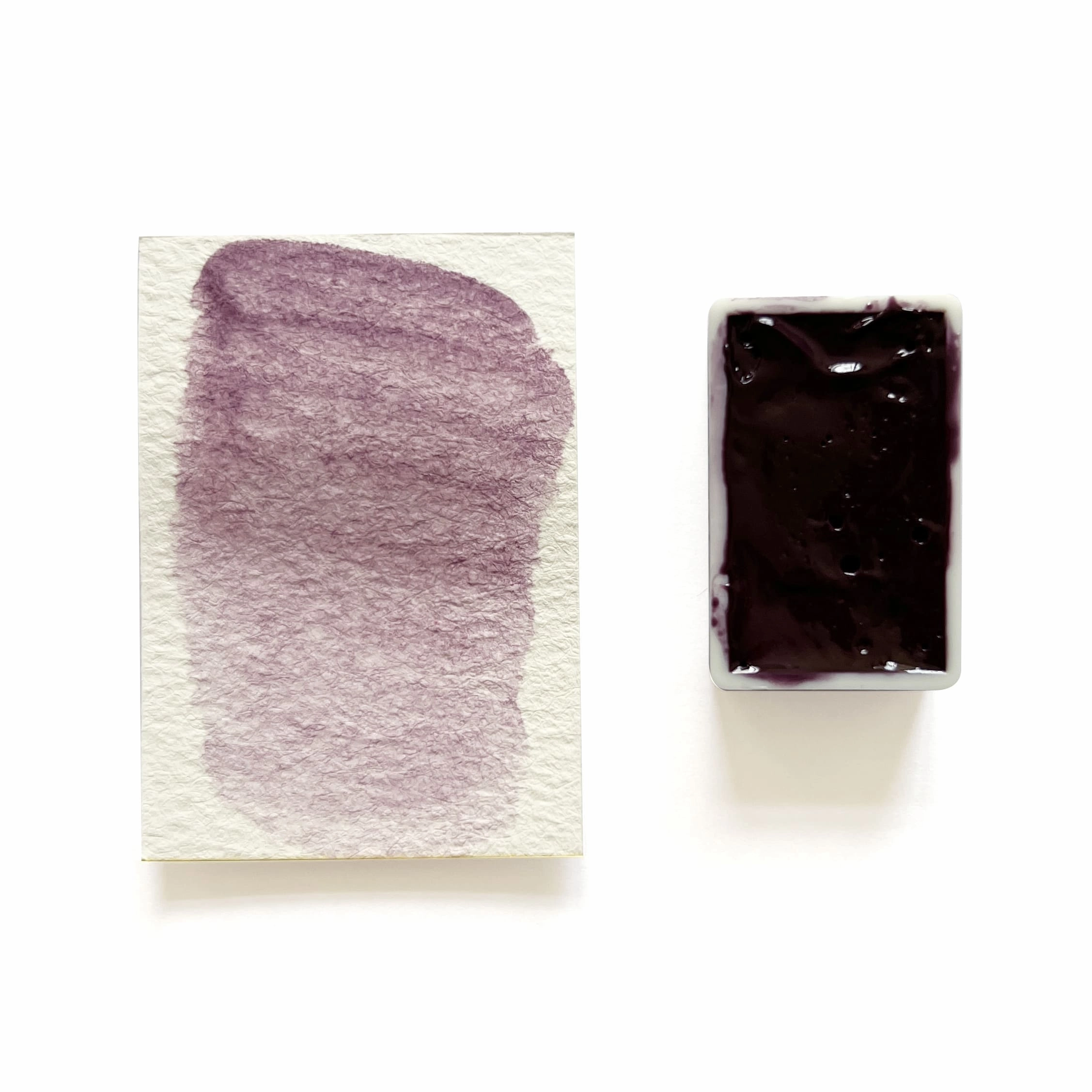 Charoite (Mineral) - Artist Grade Handmade Honey Based Watercolor Paint Full Pan 3.2Ml durable foldable