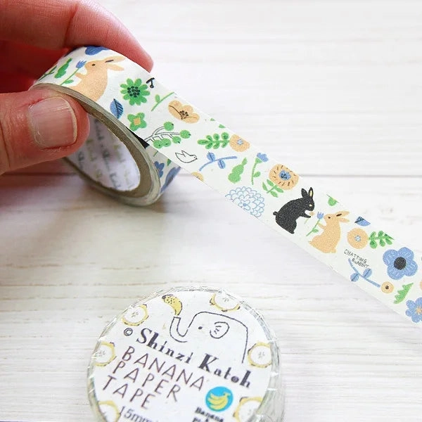 Chatting Rabbit Washi Tape eco