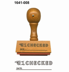 quickdry bulk Checked Rubber Stamp