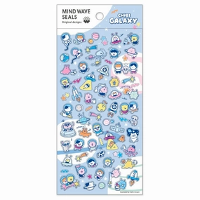 Chibi Galaxy Sticker Sheet colorful
