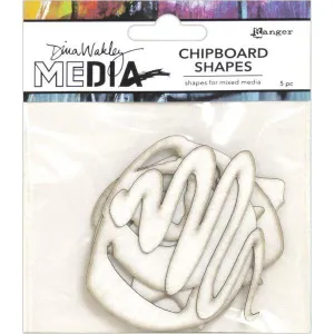Chipboard Shapes - Basics wide professional