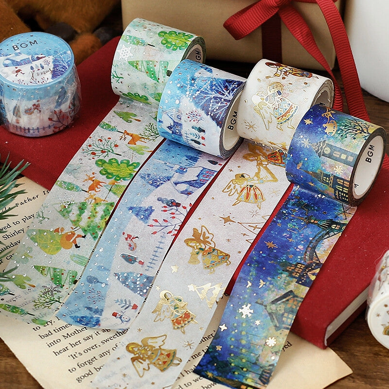 Christmas Angel Washi Tape colorful warm