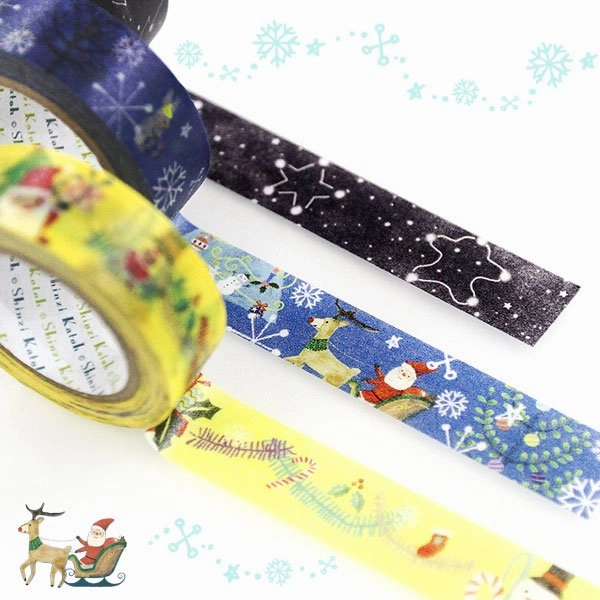 Christmas Washi Tape Shinzi Katoh Design bamboo
