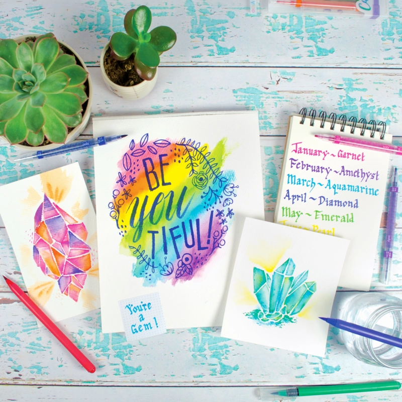 Chroma Blends 18 Watercolor Brush Markers