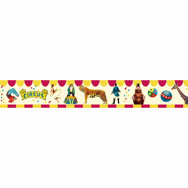 affordable Circus Japanese Washi Tape ? Animal Series Mast