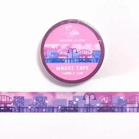 vintage affordable City Skyline Washi Tape