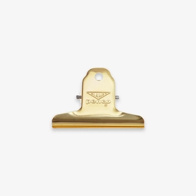 wrapped large Clampy Clip S // Gold Matte