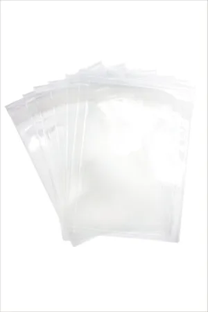 Large Storage Pouches - 25/Pck synthetic flat