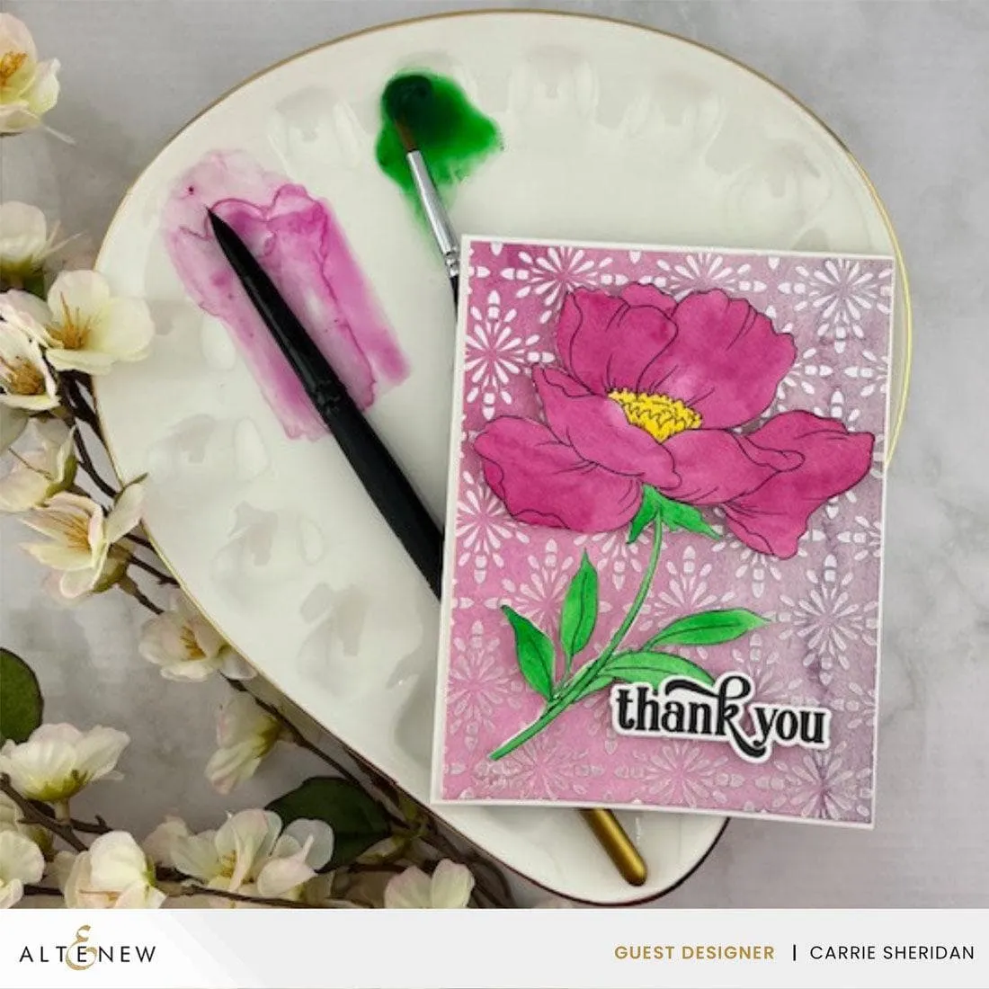 The Petal Palette organic tiny