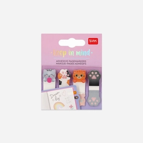 Adhesive Page Markers // Cute Cats musthave