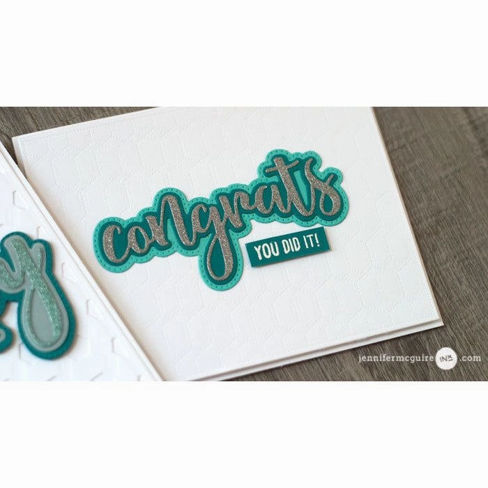 classic Congrats - 2X4 Stamp Set - Retiring
