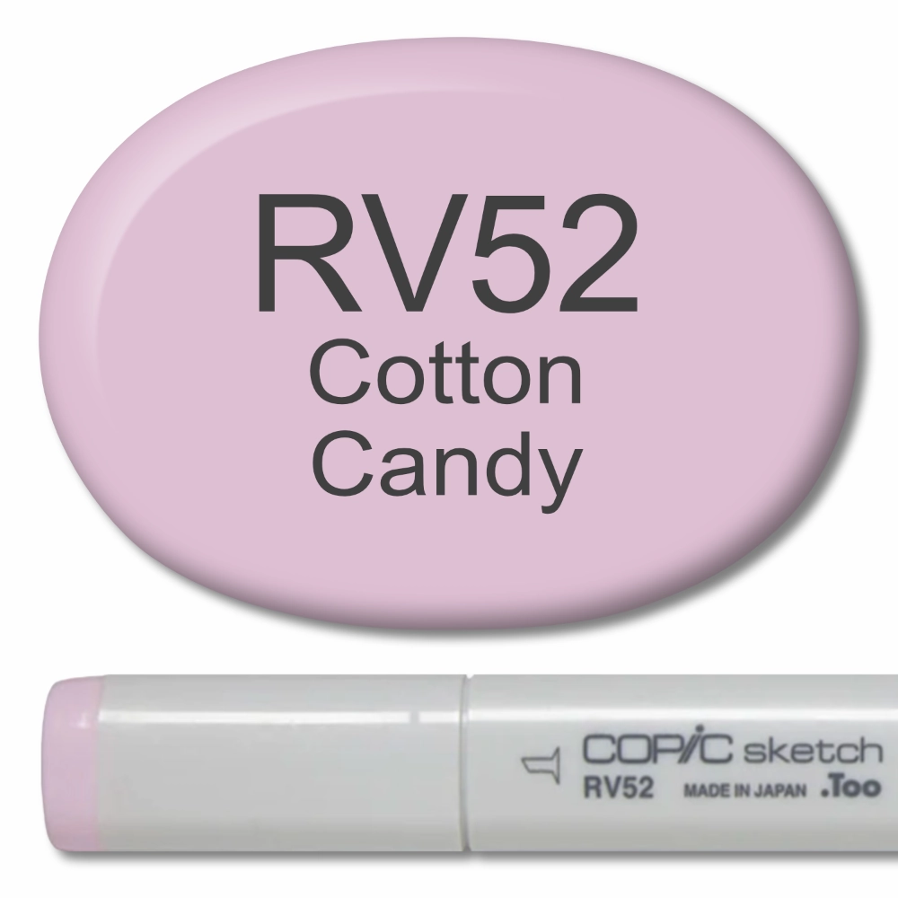 solid Copic Sketch Marker - Rv52 Cotton Candy