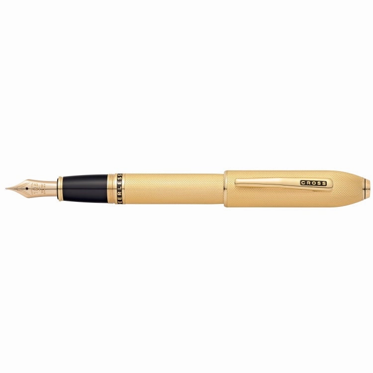 warm Cross Peerless 125 23K Heavy Gold Plate Fountain Pen
