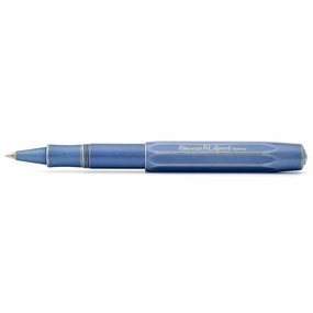 Kaweco Al Sport Stonewashed Blue Rollerball Pen classic