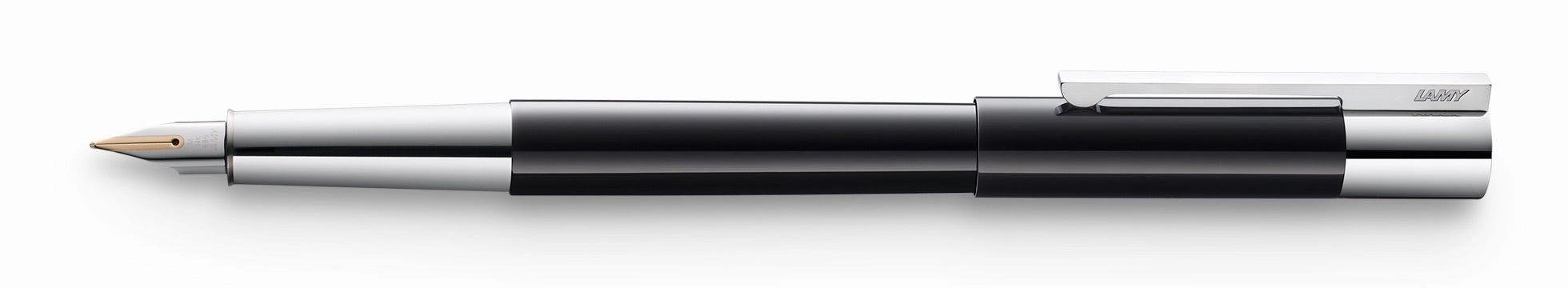 soft retro Lamy Scala Piano Black Fountain Pen