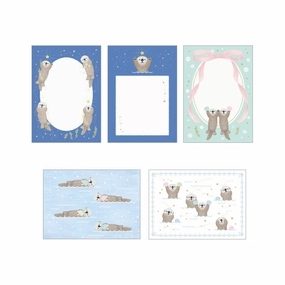 Love Racco Otter Memo Pad Milina Otegaru lightweight stackable
