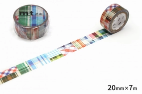 magnetic Mt Ex Washi Tape - Patchwork