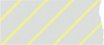 minimalist Neon Yellow Stripe Washi Tape Mast