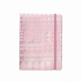 Otona Sticker File Binder Type Pink A5 earthy steel