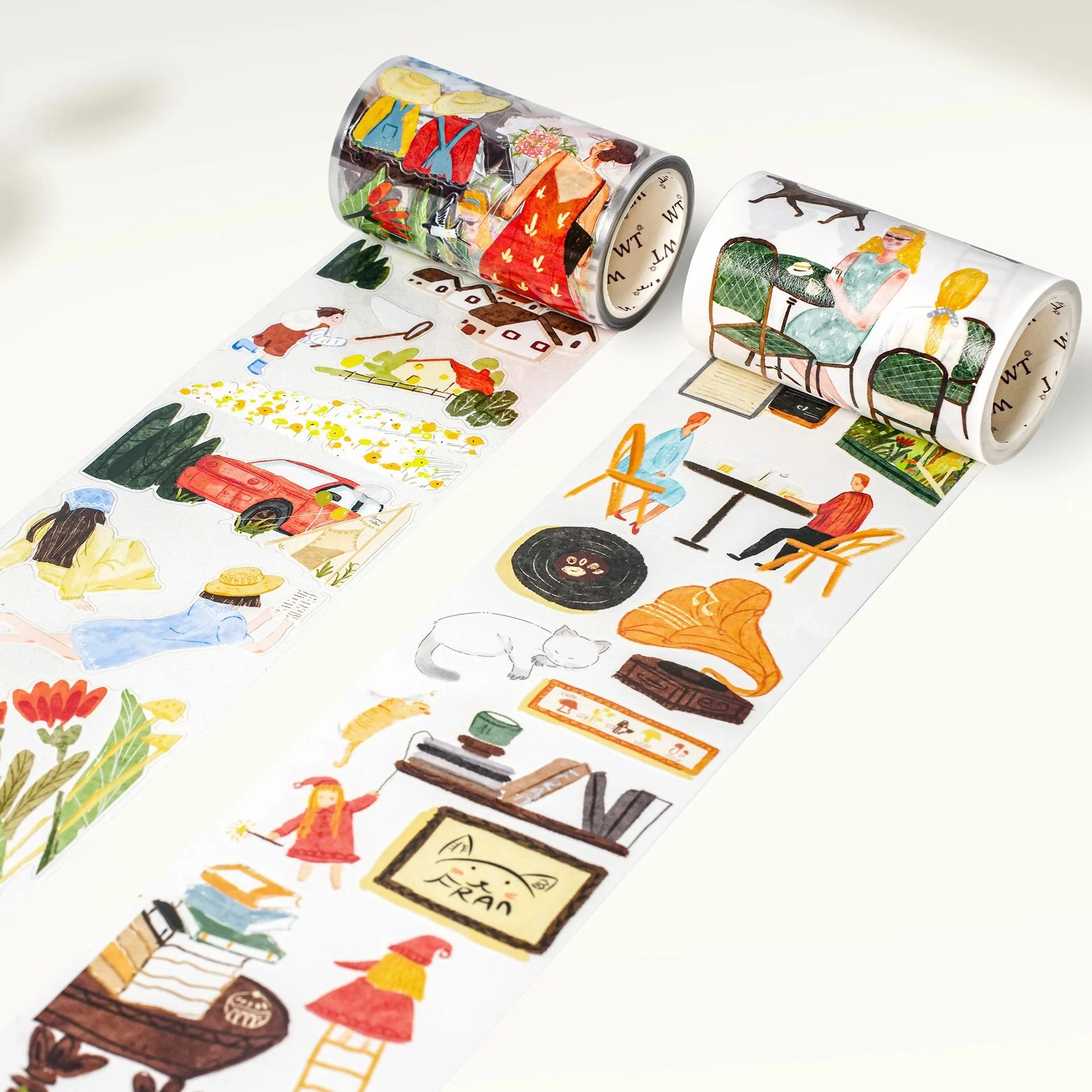 lasting Pre-Cut Hillside Moments Wide Washi / Pet Tape