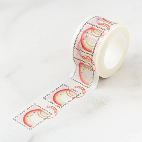 Rainbow Stamp Washi Tape modern
