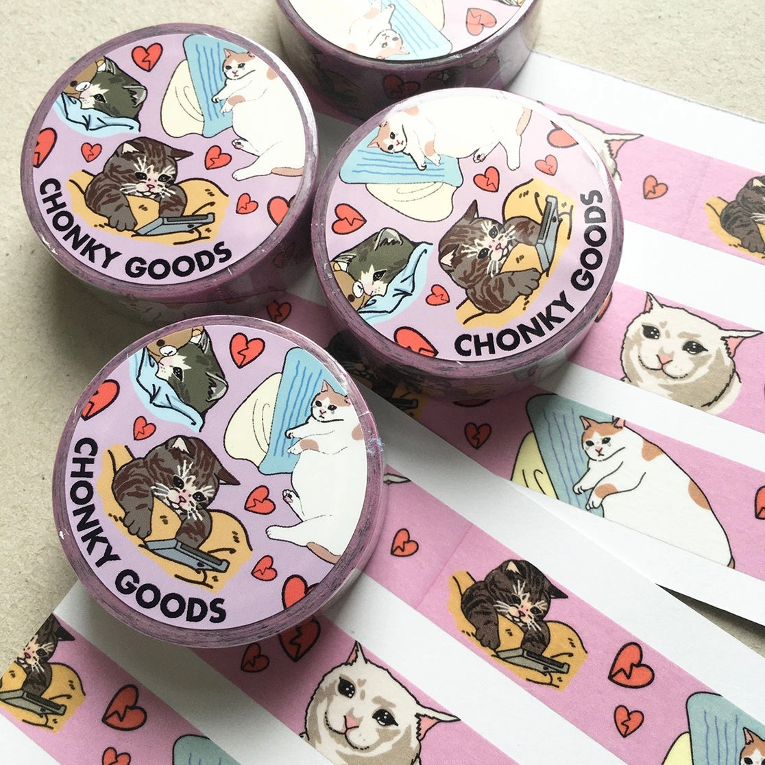 Sad Cat Meme Washi Tape nonslip exclusive