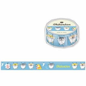 Shiba Inu Laundry Shibanban Washi Tape Mind Wave original