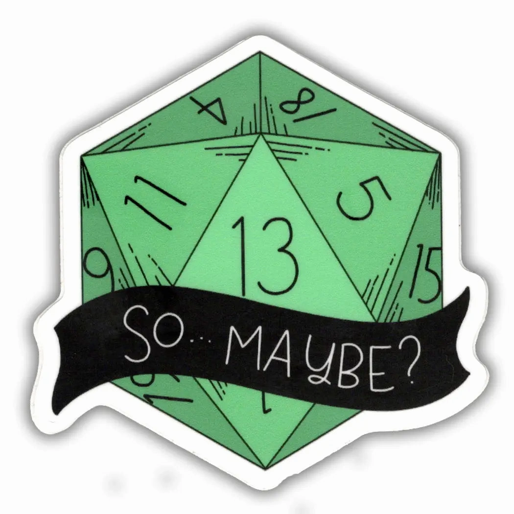 So... Maybe? - D&D Vinyl Sticker antislip
