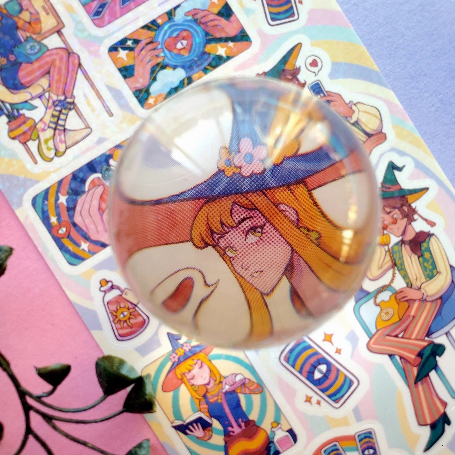 Stickii Far Out Fortune Tellers Sticker Sheet wholesale waterproof