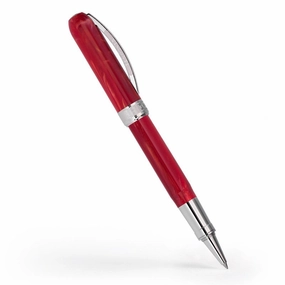 Visconti Rembrandt Red Rollerball Pen flexible