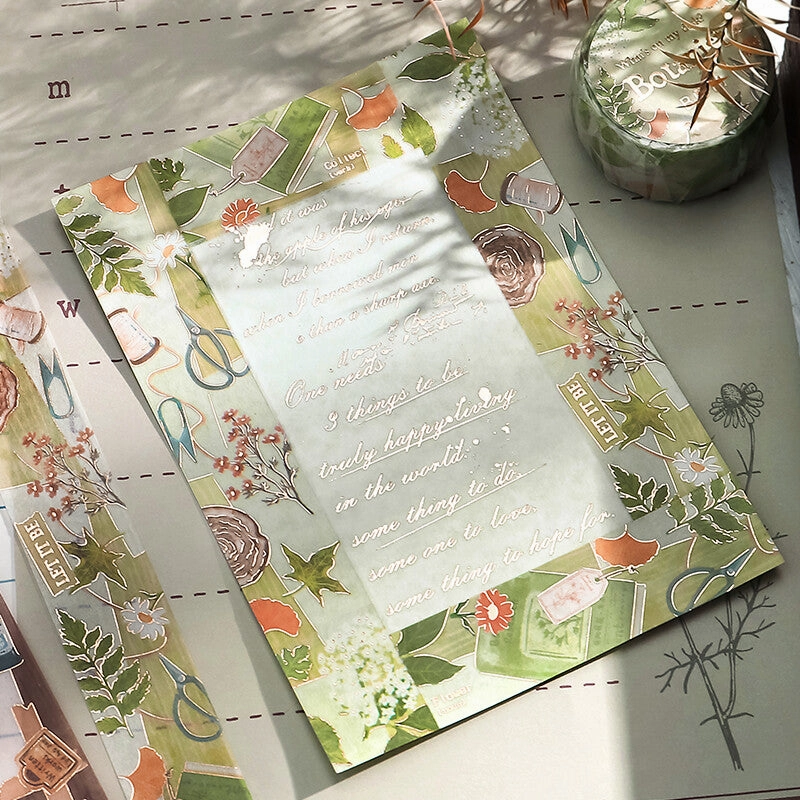 What'S On My Desk Botanist Washi Tape ergonomic