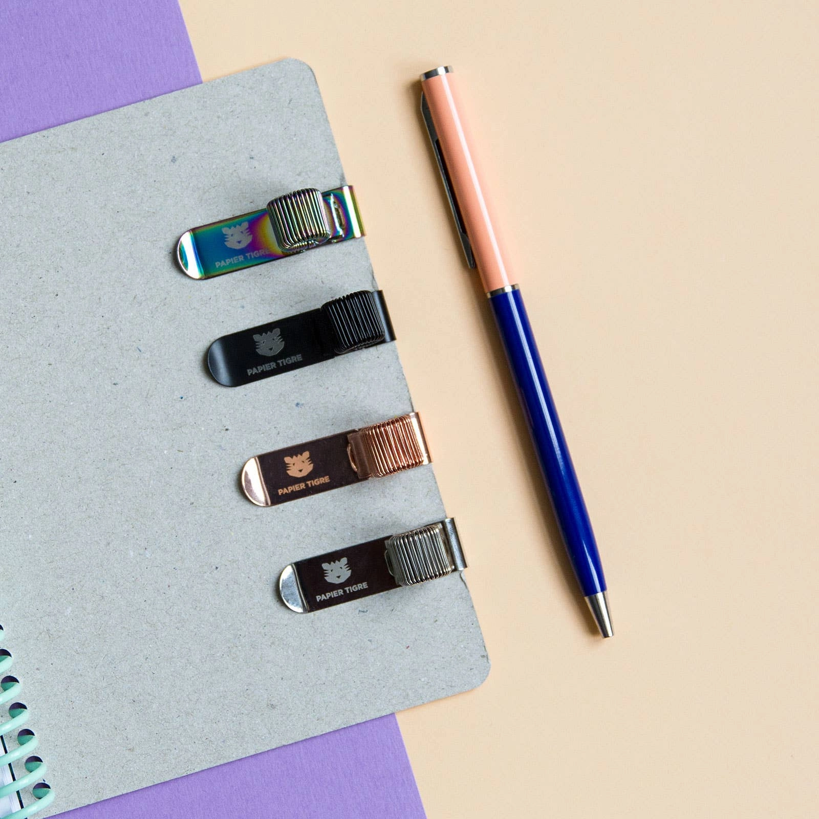 Clip Pen Holder // Black recycled