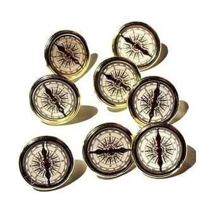 Clocks Brads 12  Pieces compact collapsible