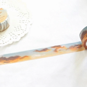 locking trendy Cloudy Days Autumn Washi Tape
