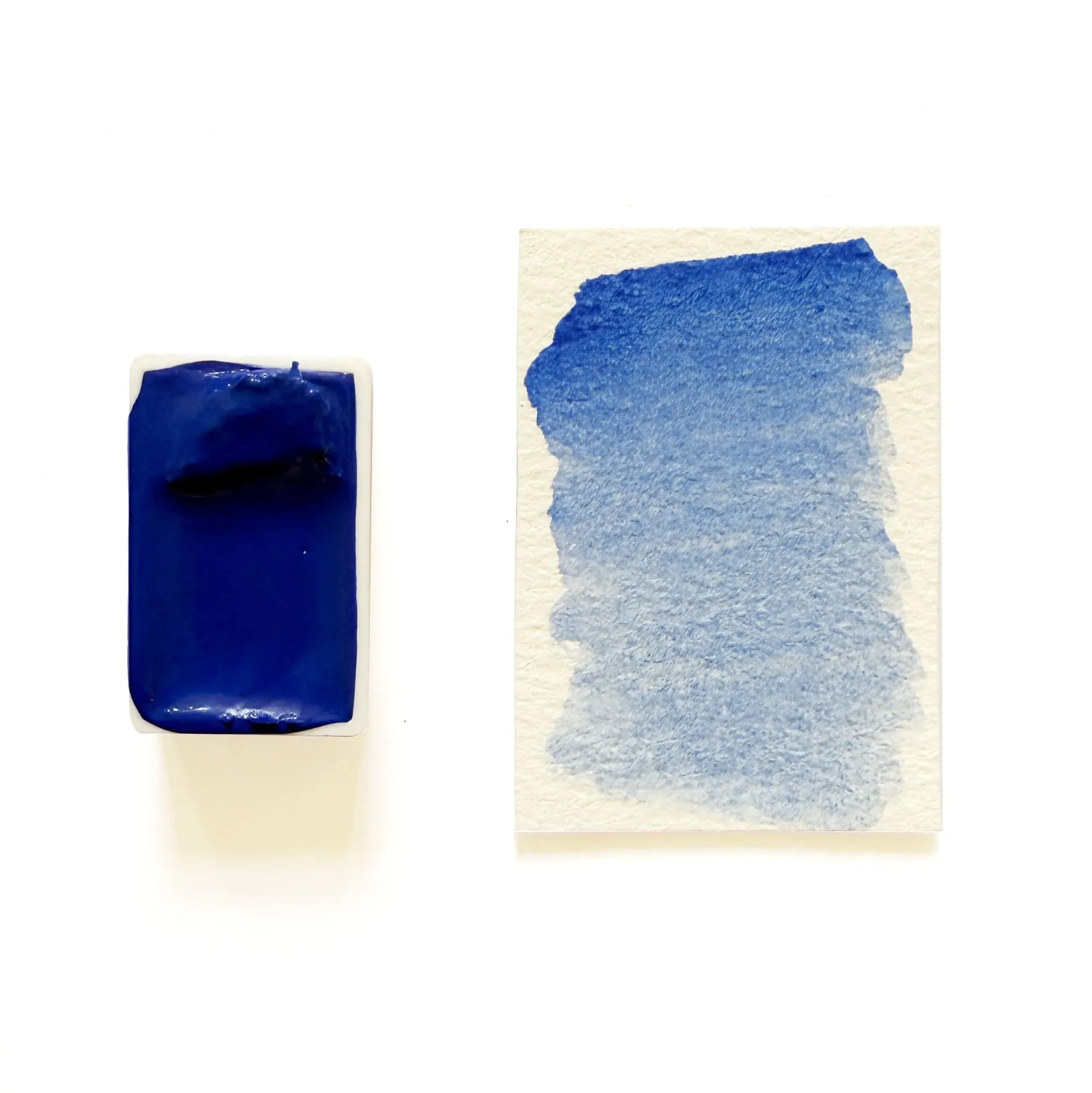 Cobalt Blue Medium Pb28 - Artist Grade Handmade Honey Based Watercolor Paint Full Pan 3.2Ml essential