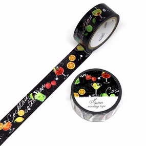 ceramic Cocktail Collection Washi Tape