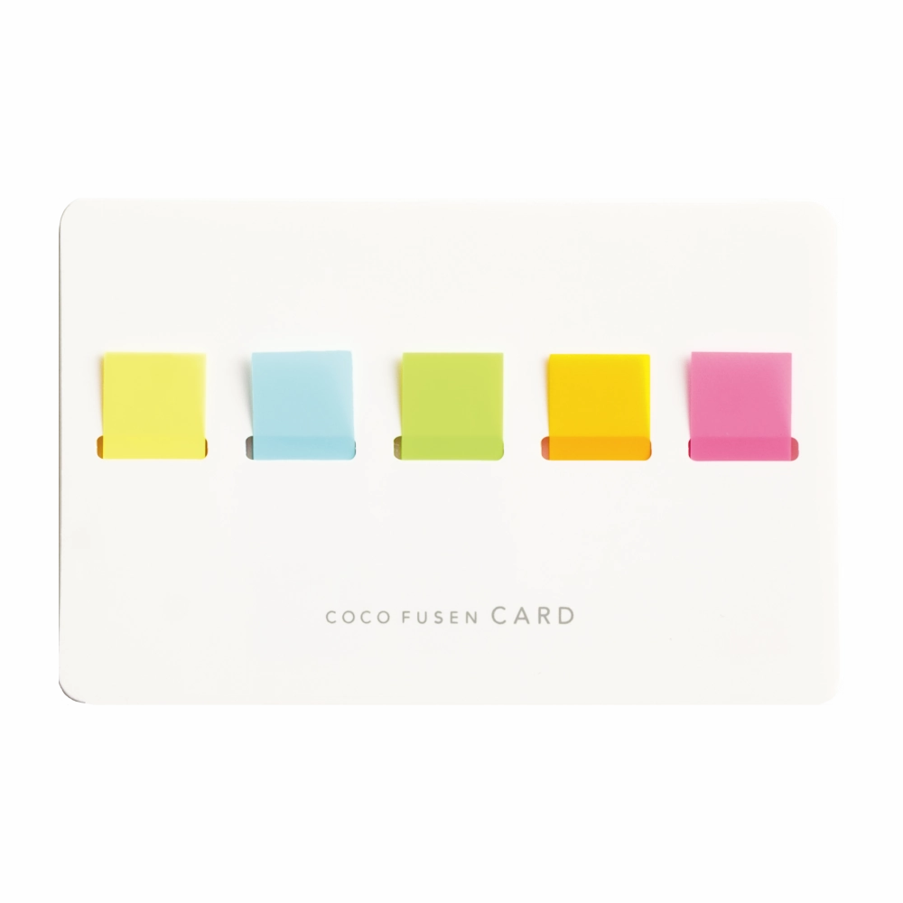 professional flat Coco Fusen Card Color Standard M